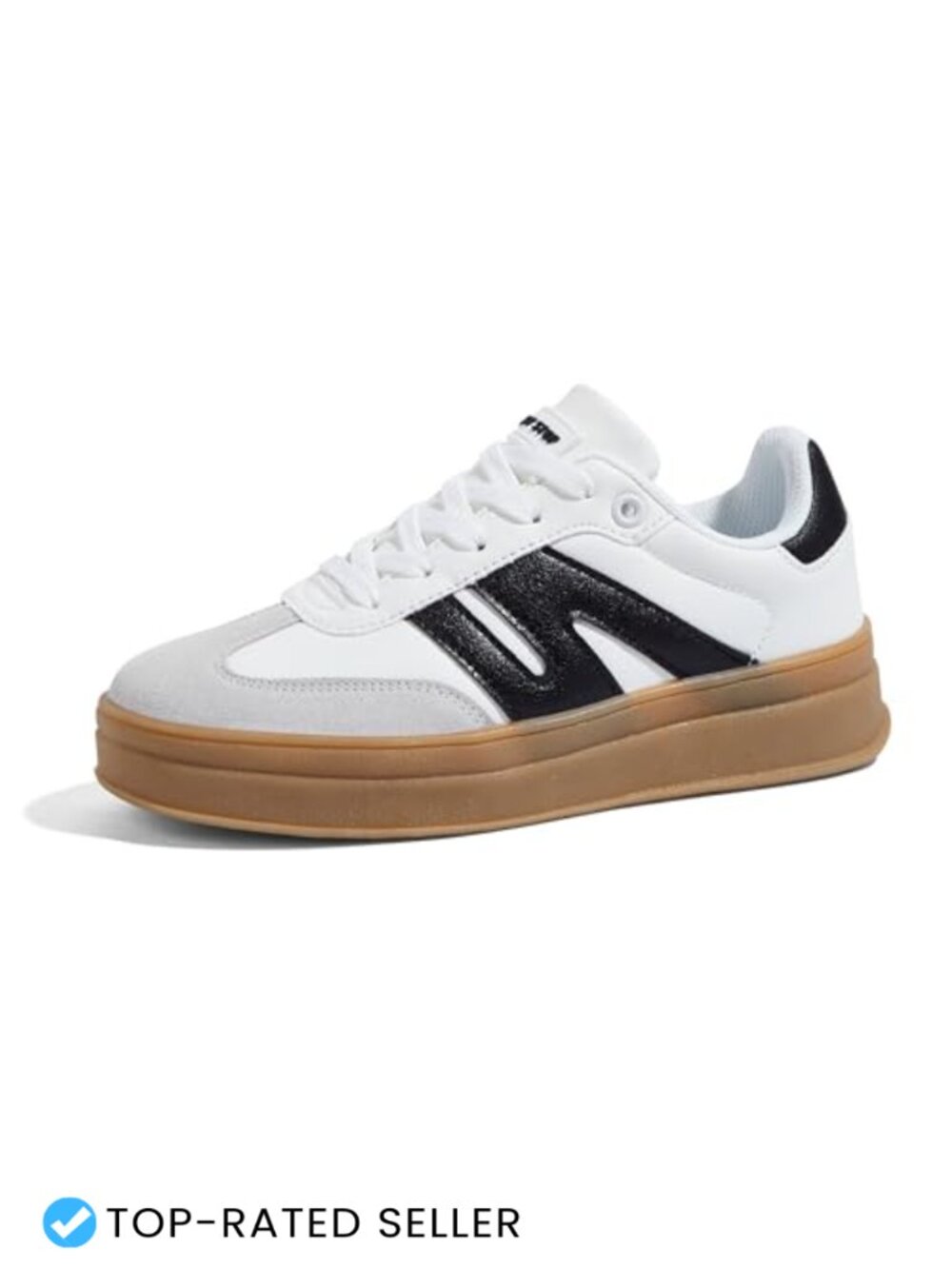 Kids Platform Sneakers | Lace Up Retro Tennis Shoes | Casual Athletic